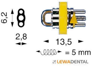 Śruba sektorowa 13.5 (seria Micro)