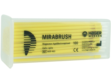 Mirabrush Regular żółty/ostry 100szt.