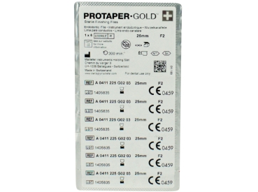 PROTAPER Gold F2 25mm 6szt.
