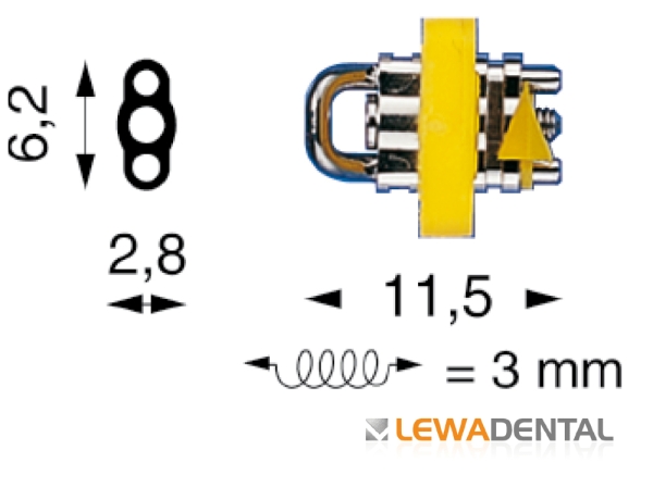 Śruba sektorowa 11.5 (seria Micro)