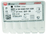 K-file 63/ 30 21mm sterylne 6szt.
